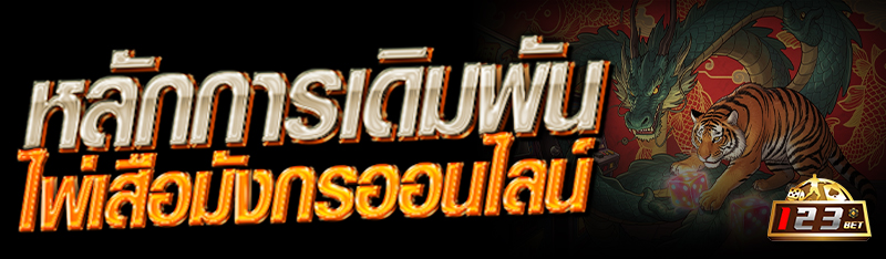 หลักการเดิมพันไพ่ เสือมังกรออนไลน์